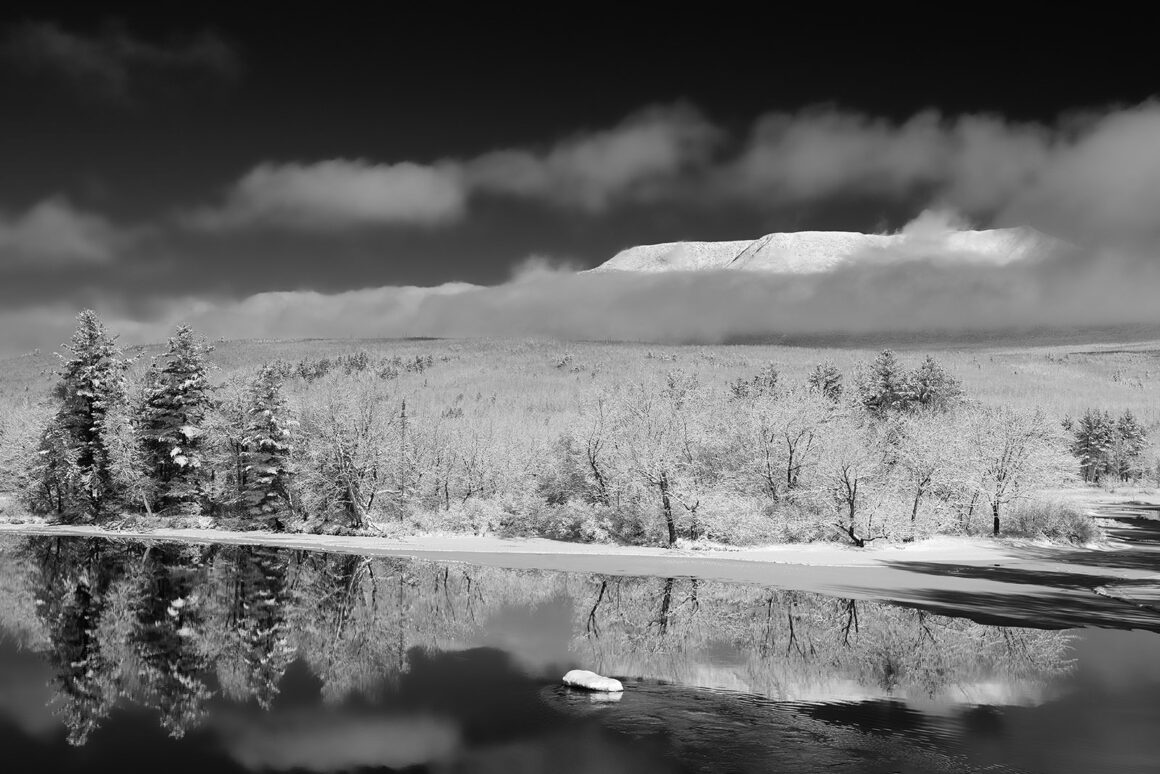 jeremy gray landscape guide abol bridge bw snow