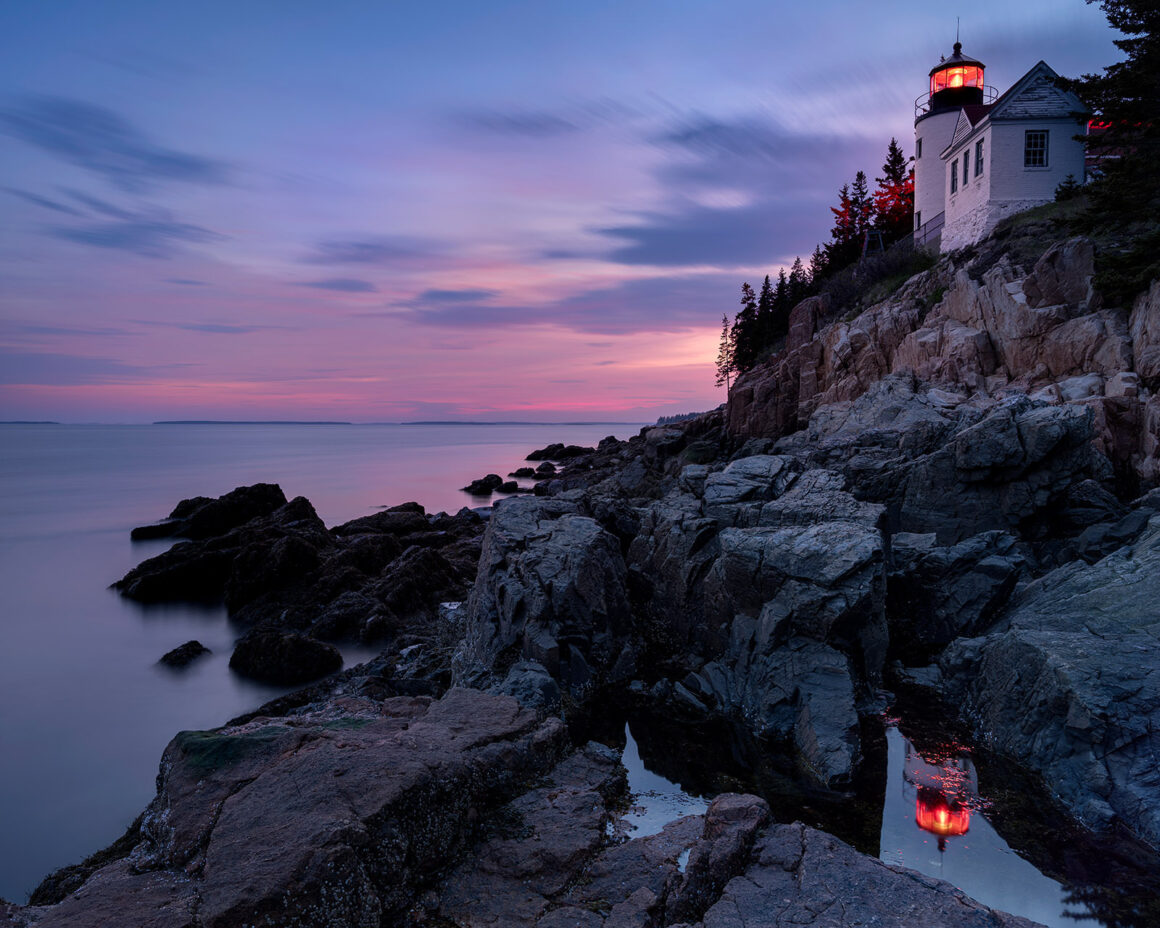 jeremy gray landscape guide bass harbor light sunset 1