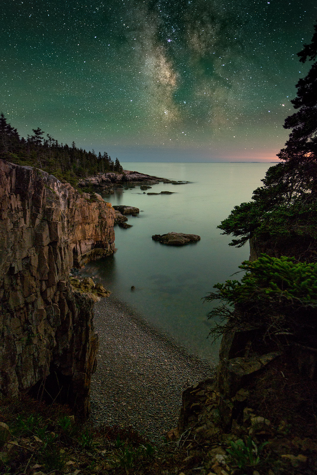 jeremy gray landscape guide ravens nest milky way night