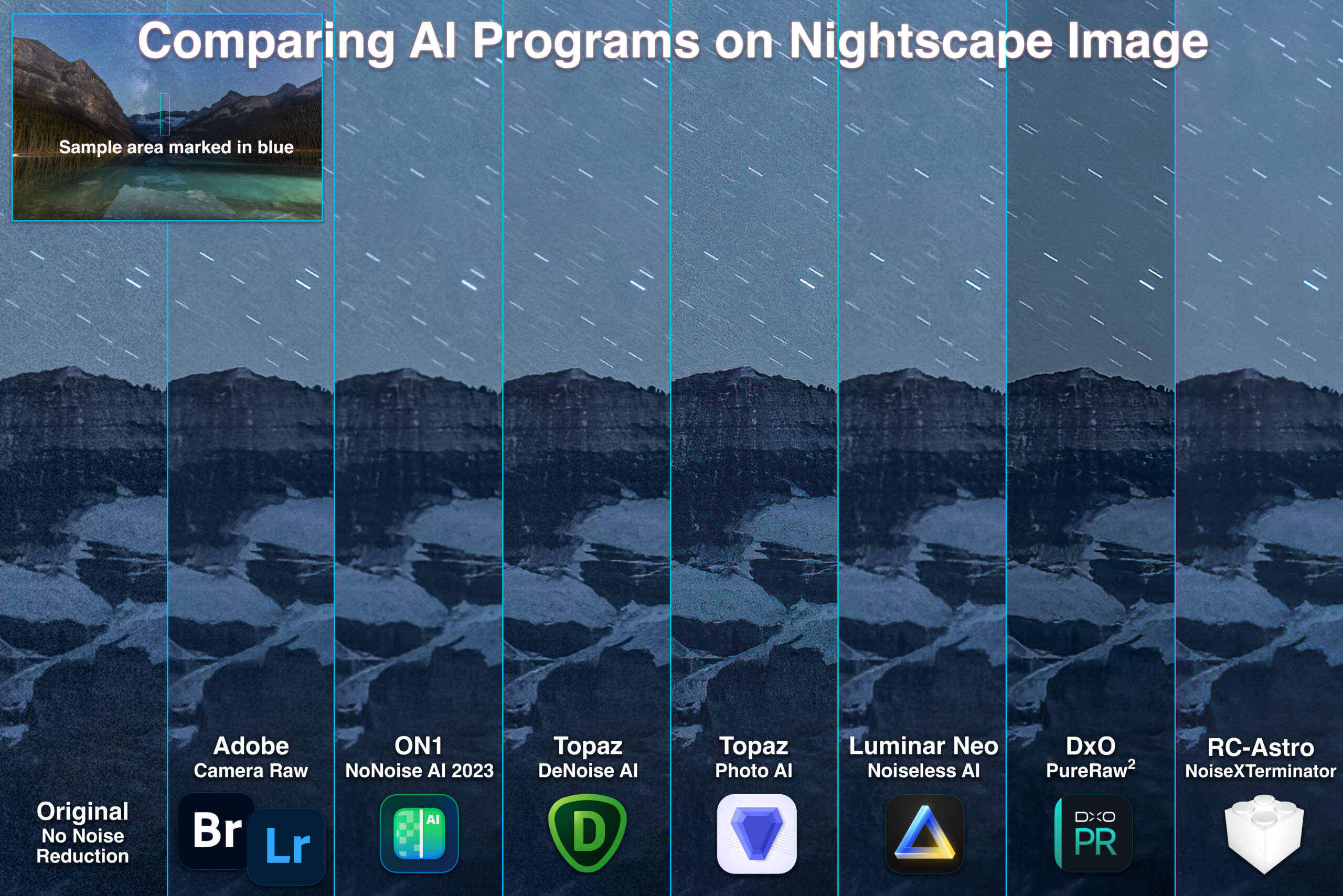 nightscape noise ai comparisons scaled