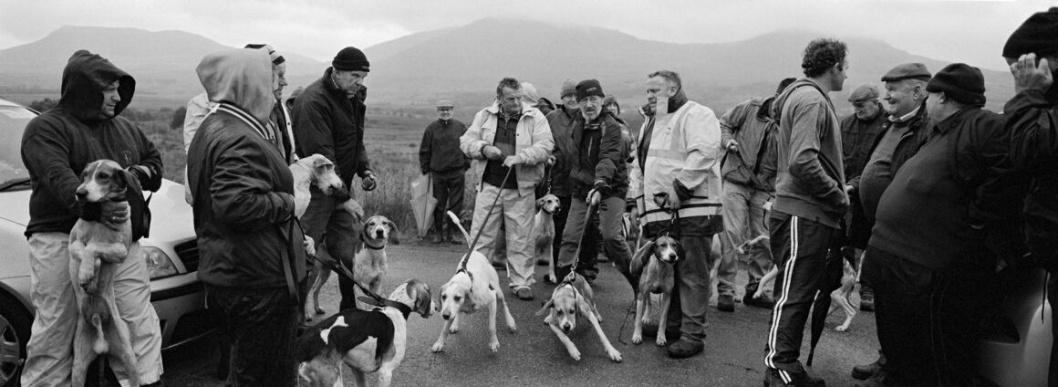 Gathering for a Drag Hunt near Cahersiveen County Kerry 2015