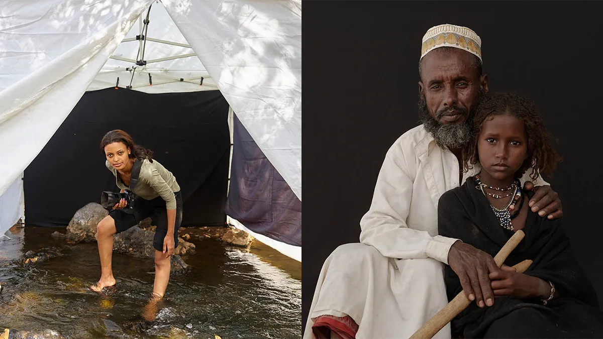 Gocebe Studyo Cadiri Etiyopyada Buyulu Portreler Yakalamak jpg