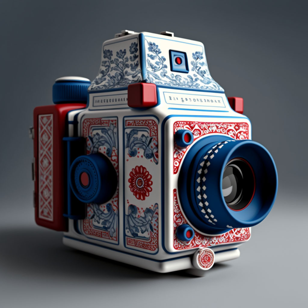 mathieustern Blue and white medium format camera made of Chines 1