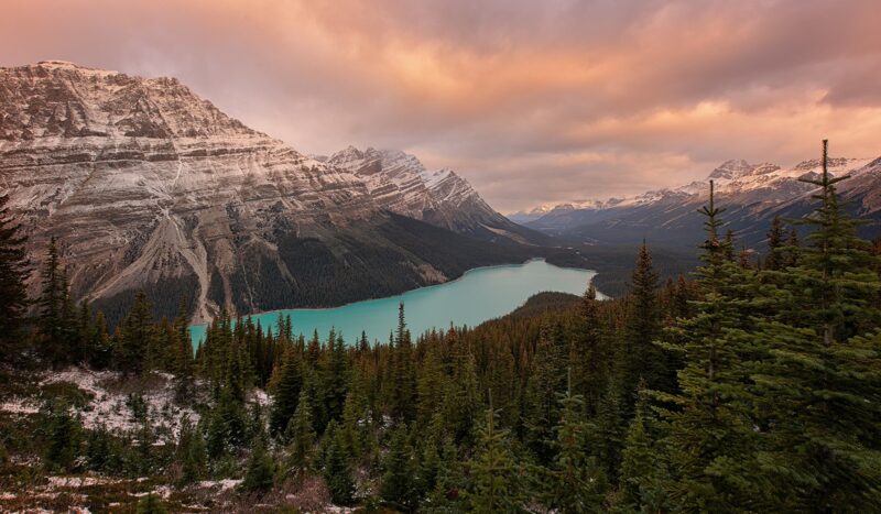 Fotoğrafta Kompozisyon Dengesi Nasıl Sağlanır? 10 09 Different Take on Peyto Lake