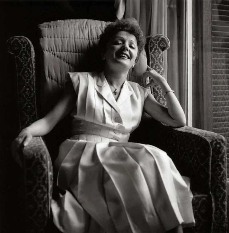 Marilyn Stafford 97 yaşında öldü 6 Edith Piaf Paris c1950