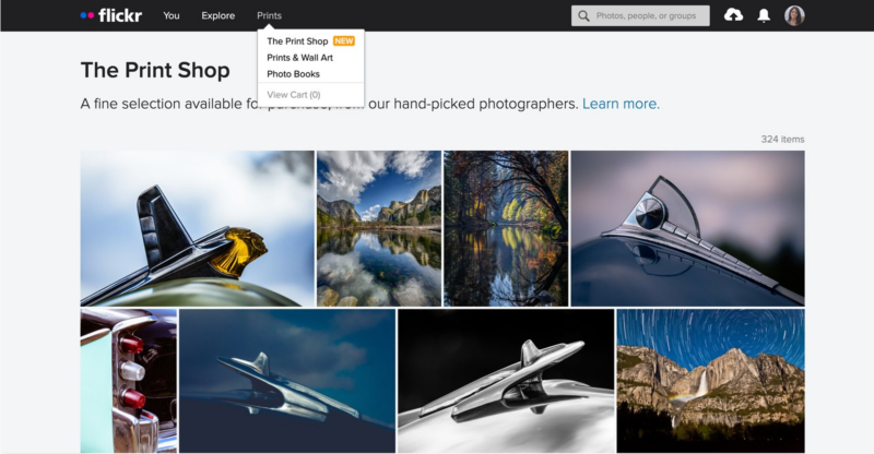 Flickr, Fotoğrafçıların Baskı Satmasına İzin Verecek 2 Flickr, Fotoğrafçıların Baskı Satmasına İzin Verecek