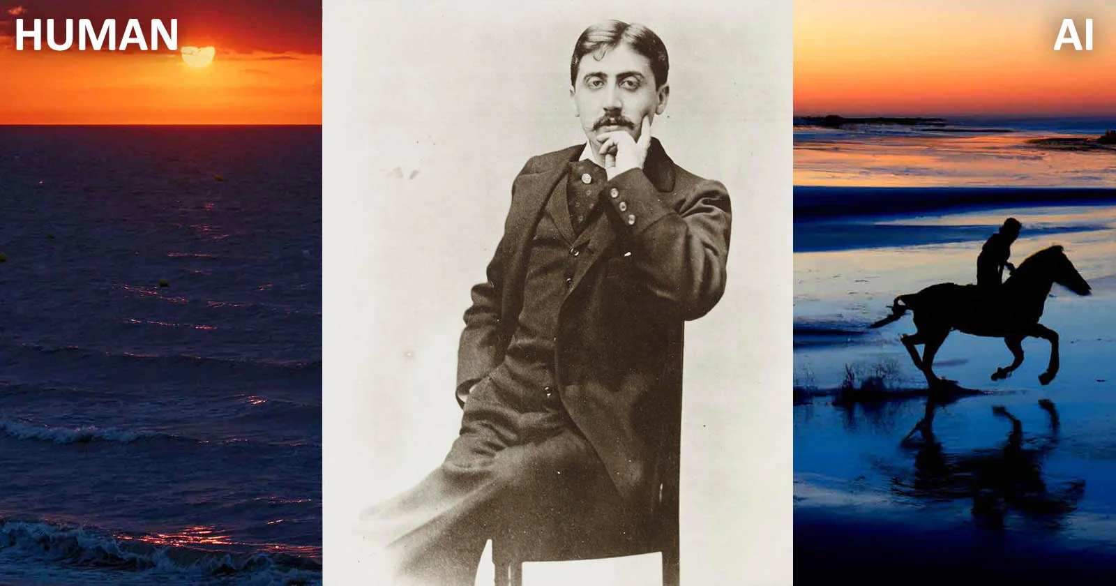 Insana Karsi Yapay Zeka Marcel Proustun Sozlerini Fotograflara Donusturmekte Kim Daha Iyi