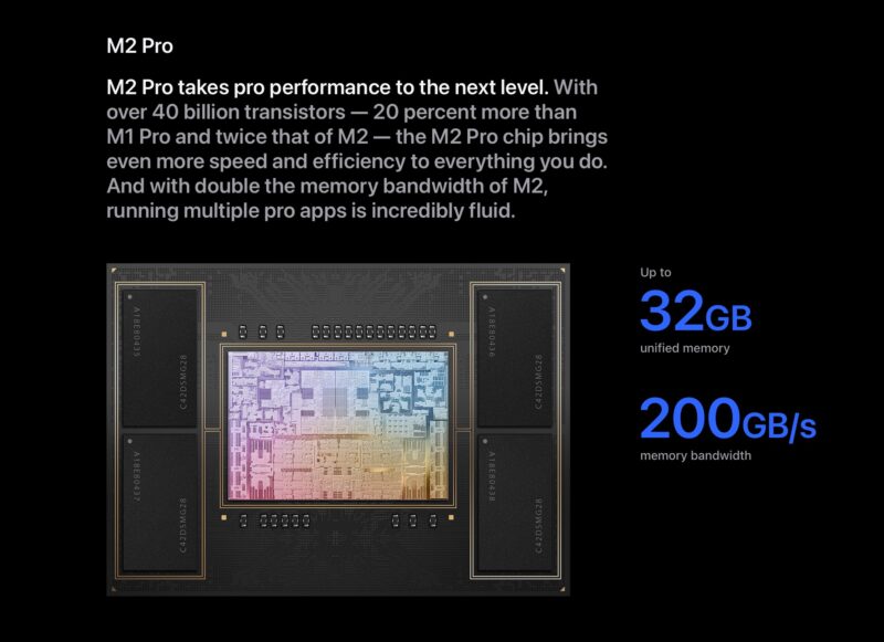 Apple, M2 Pro ve M2 Max yonga setlerini duyurdu