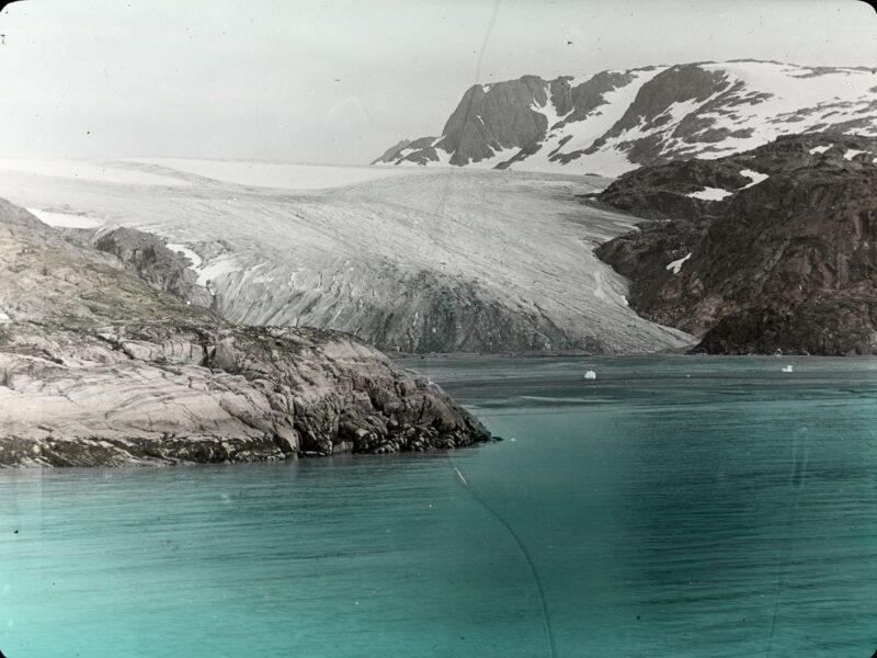 Autochrome'da Arctic Dreams: Greenland 1912 Keşif Gezisinden Fotoğraflar 7 coastal glacier