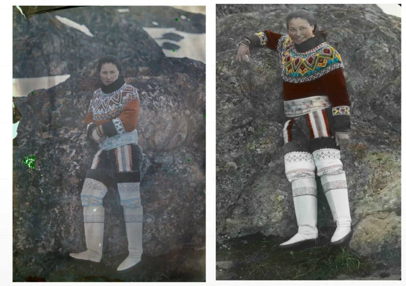 Autochrome'da Arctic Dreams: Greenland 1912 Keşif Gezisinden Fotoğraflar 4 igner ohlsen2