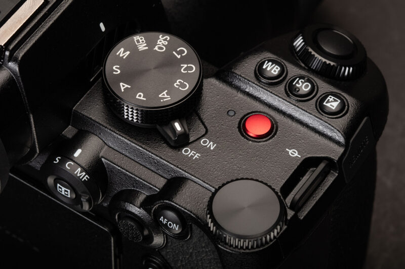 panasonic lumix dc s5II mode dial