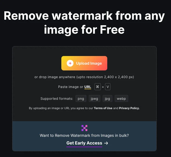 AI Filigran Kaldırıcı, Fotoğrafçıların Logolarını Kolayca Yok Eder 4 Filigran Kaldırıcı, Fotoğrafçıların Logolarını Kolayca Yok Eder