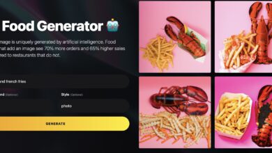 ‘Lunchbox AI yemek fotografi olusturucu hosgelmis…