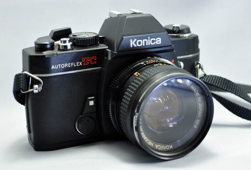 2023'de Yeni Başlayanlar İçin En Ucuz Filmli Kameralar 5 konica autoreflex tc