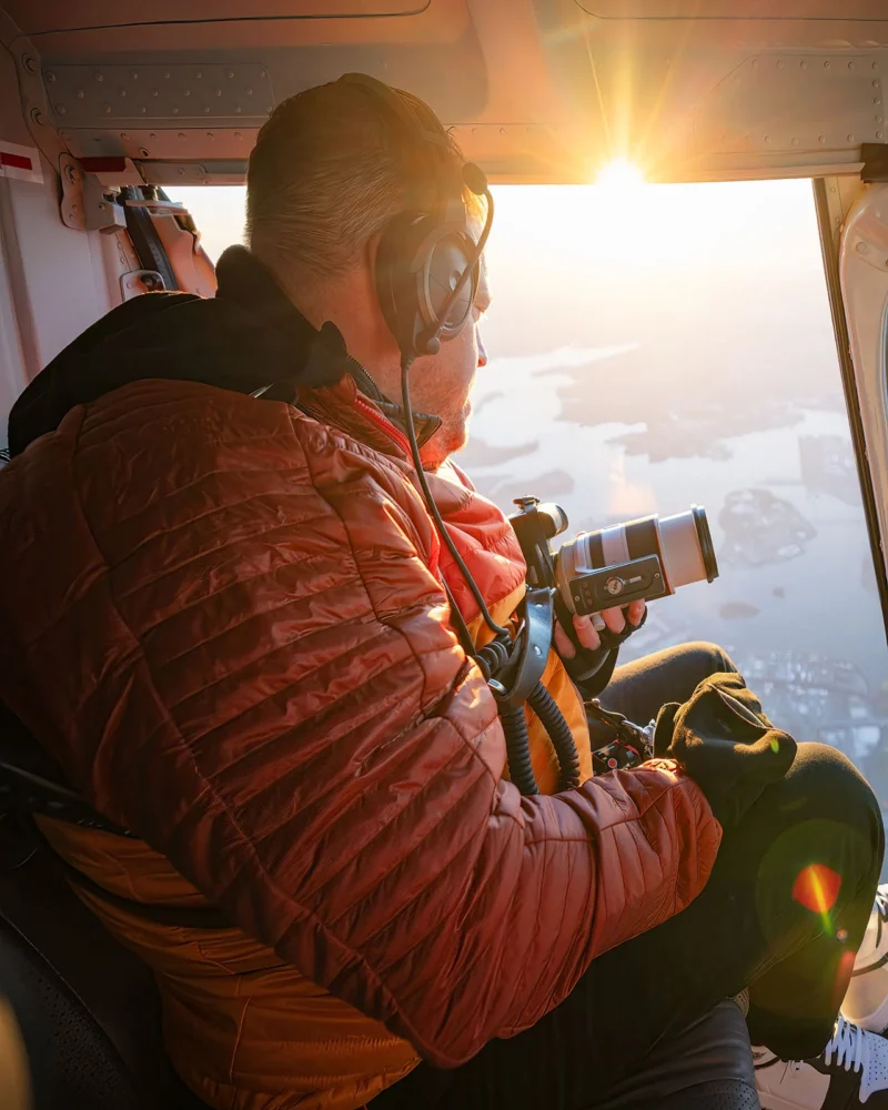 Açık Kapılı Helikopterden Alınan Manhattan'ın İnanılmaz Fotoğrafları