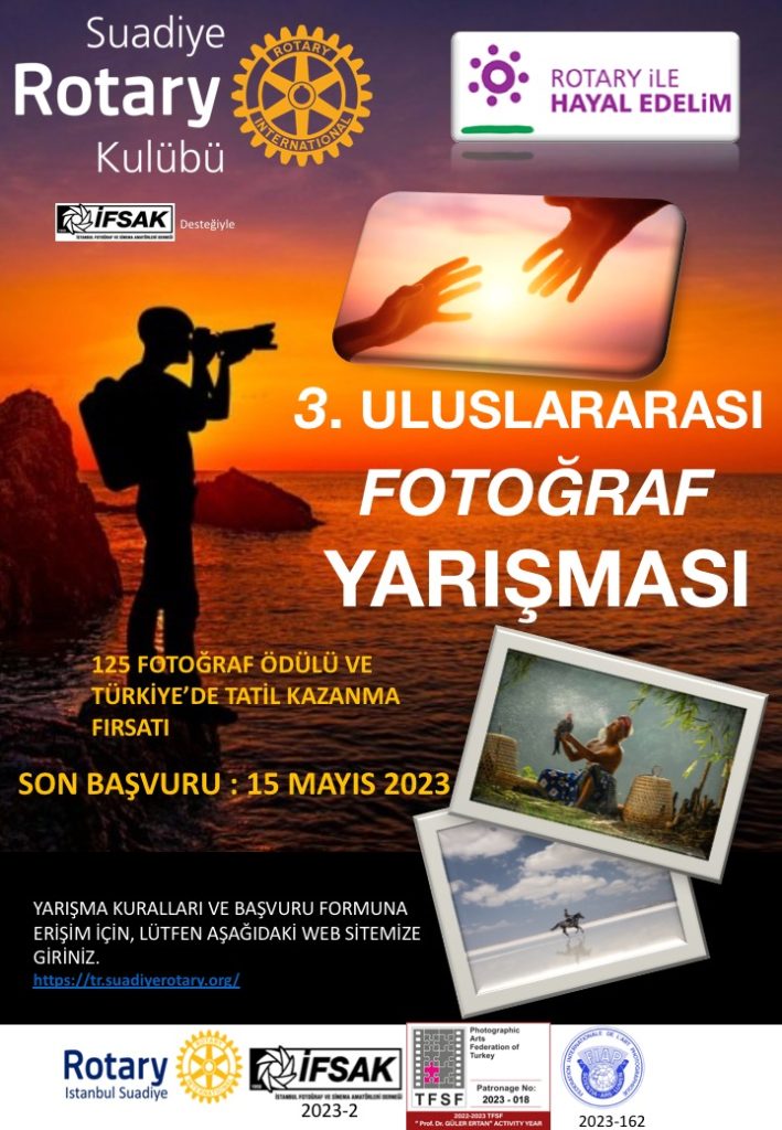 İstanbul Suadiye Rotary Kulübü - İFSAK 3. Uluslararası Fotoğraf Yarışması