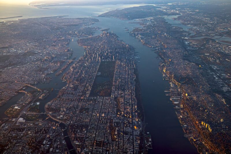 Açık Kapılı Helikopterden Alınan Manhattan'ın İnanılmaz Fotoğrafları