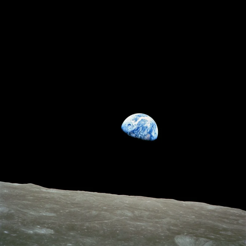 bill anders earthrise color apollo 8