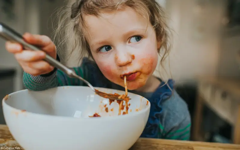 10 Food for the Family Catherine Falls Slurping Spaghetti Lo Res Credited