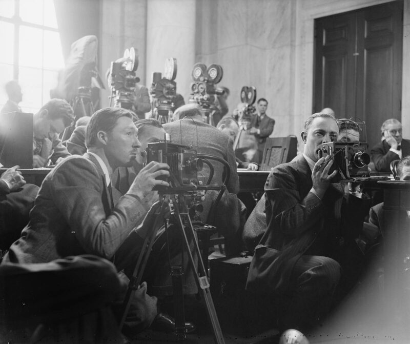 press photographers 1938s