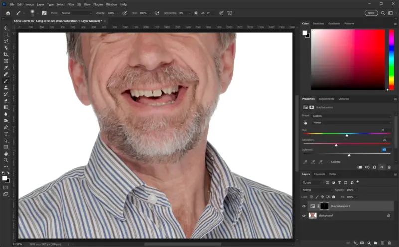 Photoshop'ta Dişler Nasıl Beyazlatılır 12 Figure10