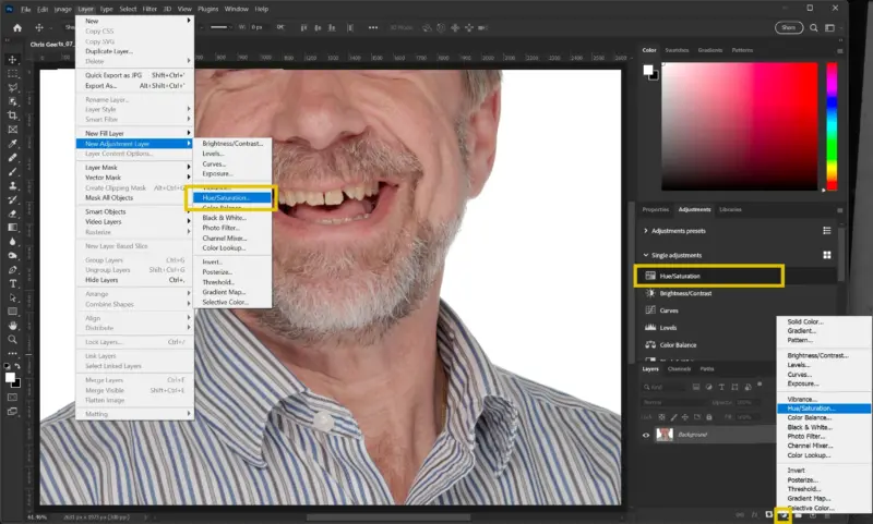 Photoshop'ta Dişler Nasıl Beyazlatılır 9 Figure7