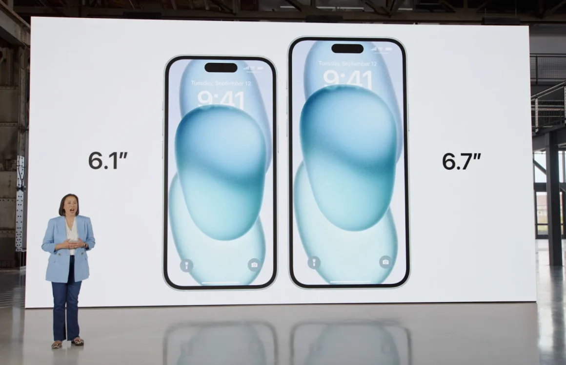 Apple iPhone 15, 48 MP Kamera, Dinamik Ada, USB-C ve Daha Fazlasını Ekliyor 3 Apple iPhone 15 screen