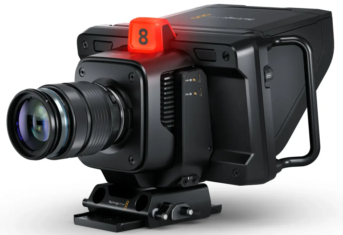 Blackmagic Studio Camera 4K Plus G2 Lens