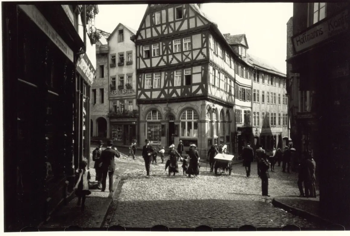 1914 Oskar Barnack Wetzlar Eisenmarkt