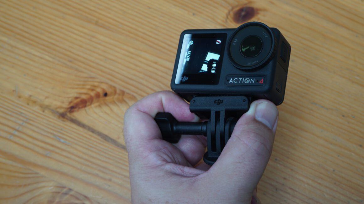 DJI osmo action 4 front