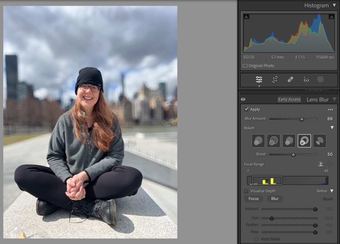 Adobe MAX 2023: Lightroom kullanıcılarının bilmesi gerekenler 4 lens blur donut
