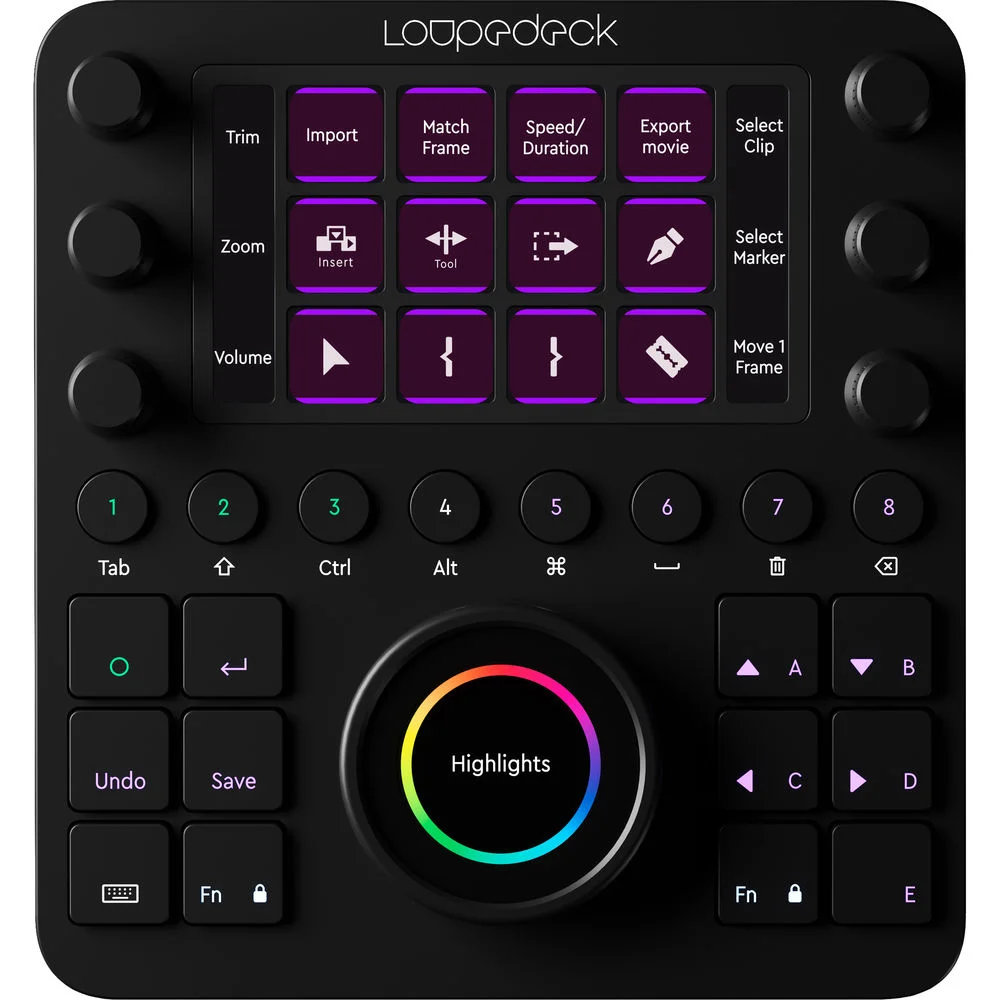 2023'ün Fotoğrafçılar için En İyi Düzenleme Konsolları 4 loupedeck CT