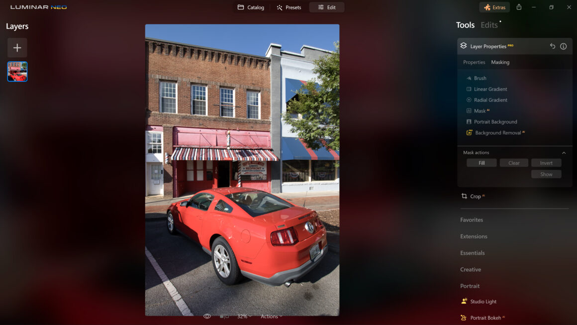 Skylum Luminar Neo İncelemesi 8 luminar neo masking ui 1