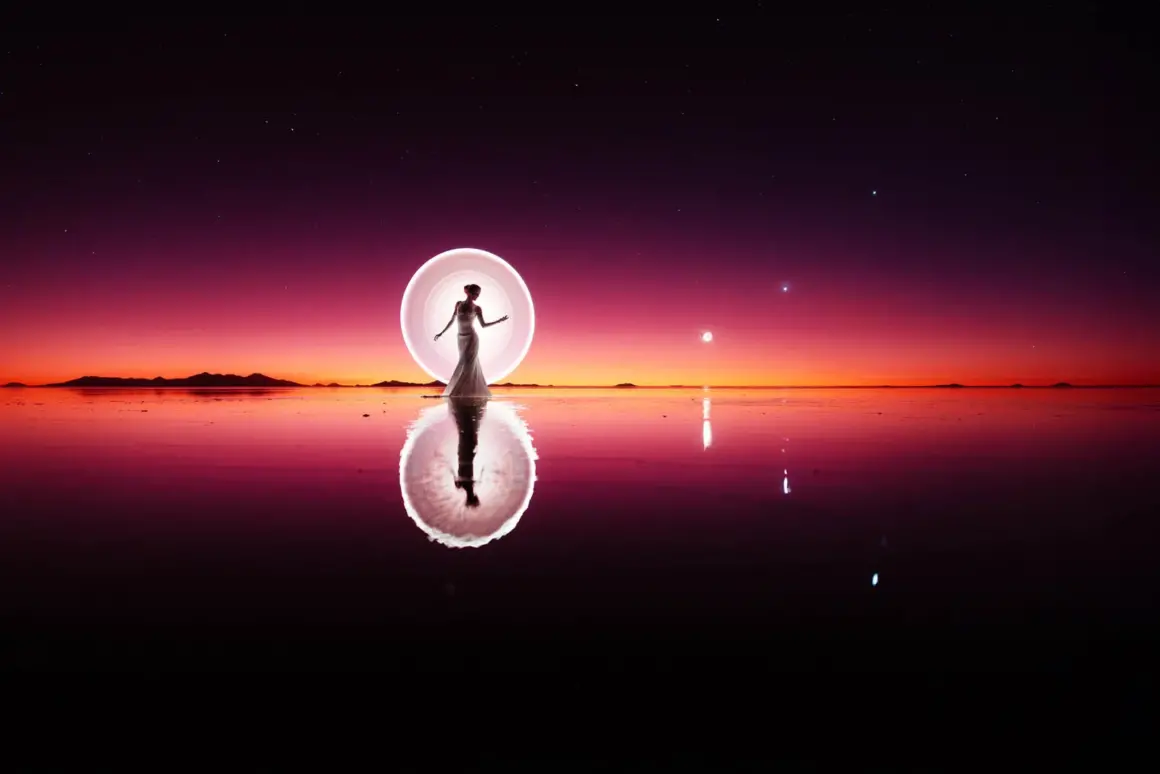 Uyuni'nin Tuz Düzlüklerinde Kızıl Gökyüzü Altında Işıkla Boyama 12 Uyuni Tuz Duzlukleri 010