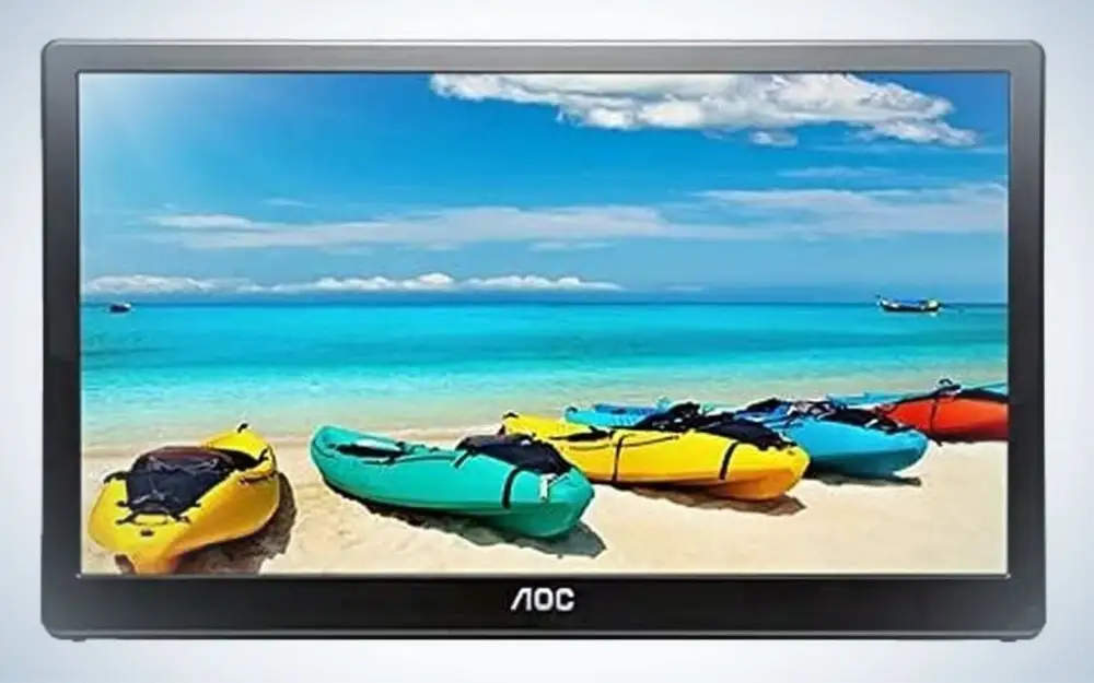 AOC I1659FWUX 15.6 inch portable monitor best for those on a budget