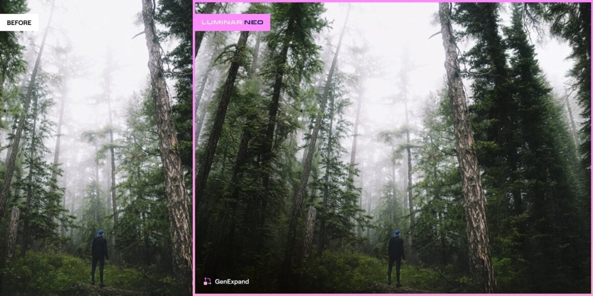 Luminar Neo'nun GenExpand AI Aracı 4 GenExpand 4 Usukhbayar Gankhuyag