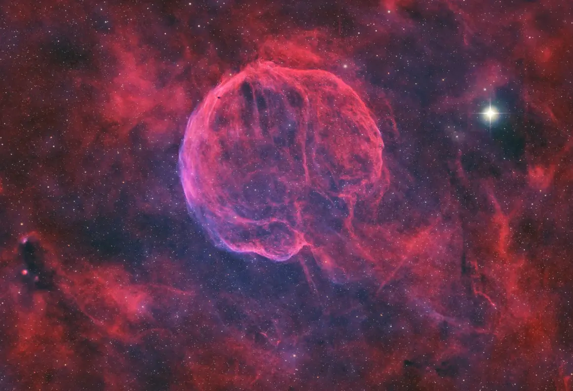 Ulusal Astrofotografi Yarışmasında Gök Görüntüleri Parlıyor 4 Winner Devesh Pande CTB1 The Garlic Pop Nebula