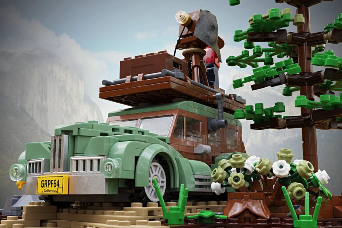 LEGO Retro Kamera, Fotoğrafçılar için Bir Oyuncak 9 lego ideas landscape photographer 3