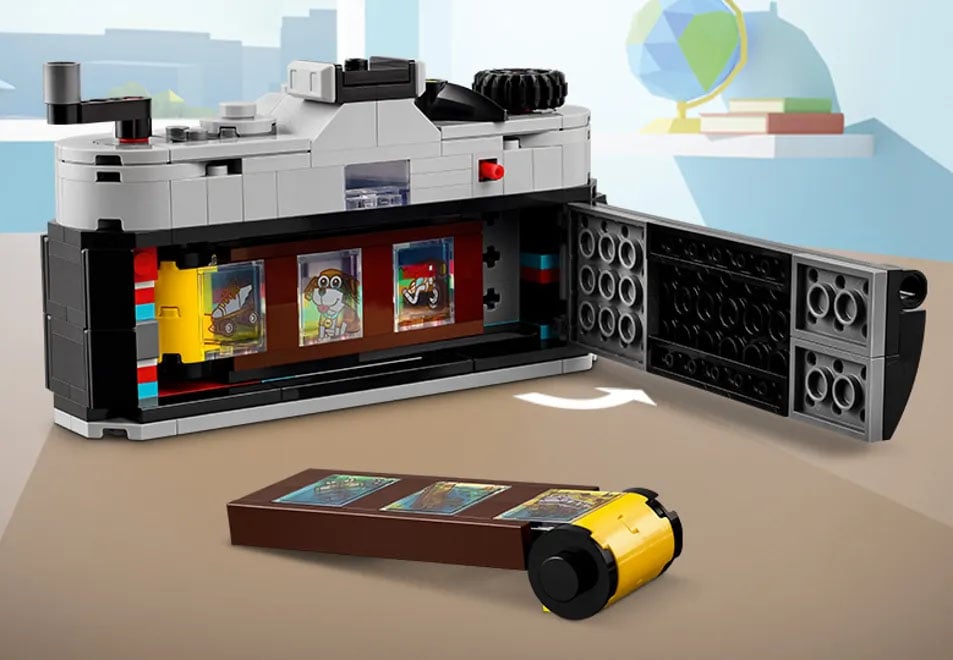 LEGO Retro Kamera, Fotoğrafçılar için Bir Oyuncak 5 lego retro camera 3