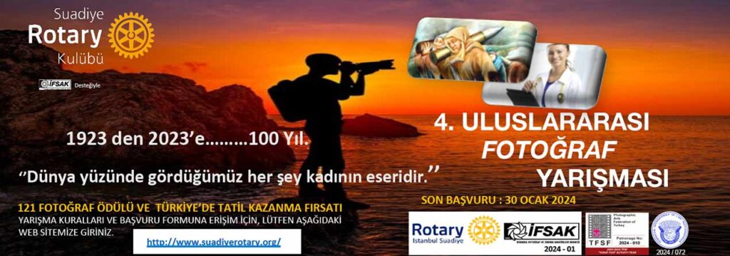 İstanbul Suadiye Rotary Kulübü 4. Uluslararası Fotoğraf Yarışması