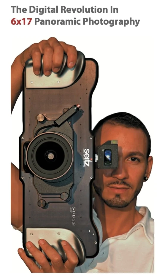 Şimdiye Kadar Üretilmiş En Benzersiz 9 Dijital Fotoğraf Makinesi 3 seitz 6x17 holding