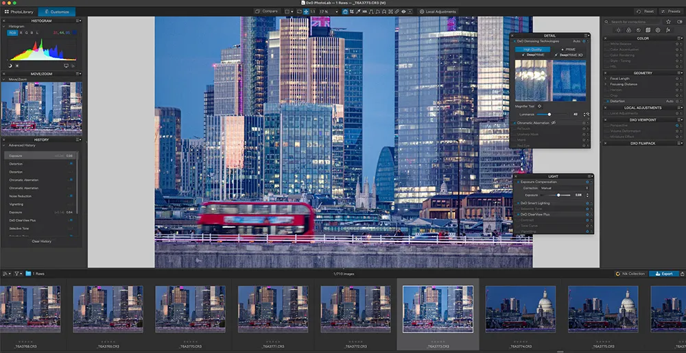 2024'ün en iyi fotoğraf düzenleme yazılımları 6 DxO PhotoLab