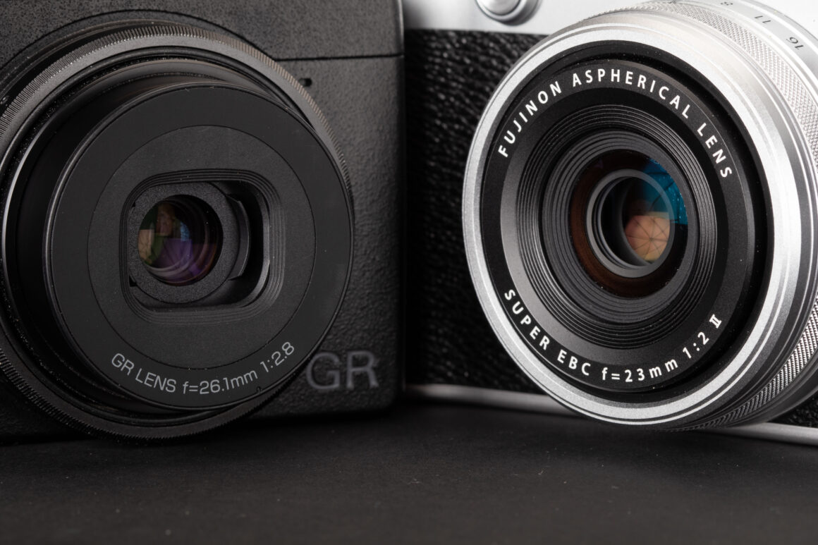 Ricoh GRIIIx vs Fujifilm X100V lenses