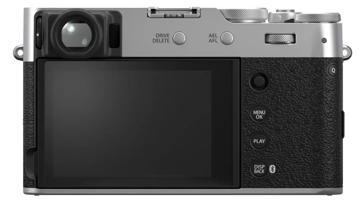 Fujifilm X100VI 3 X100Ⅵ back Silver