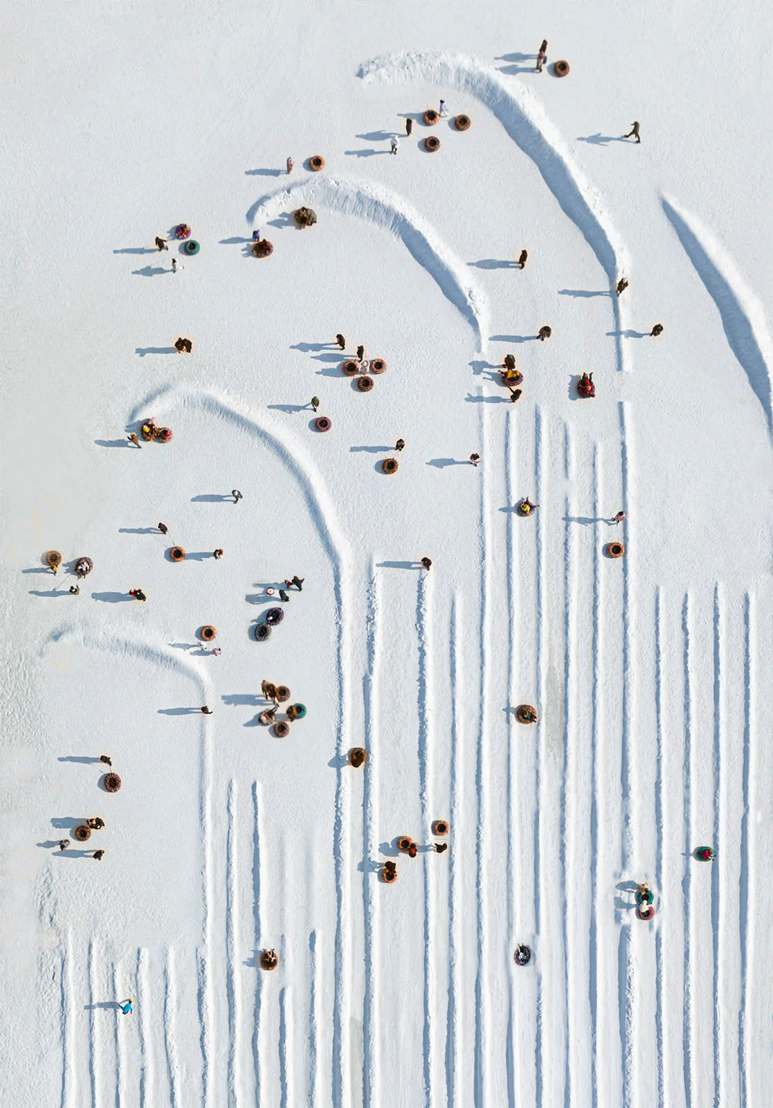 SkyPixel 9. Fotoğraf ve Video Yarışmasının Kazananlarını 4 Annual Top 10 Photo A Symphony in Snow by Guofu