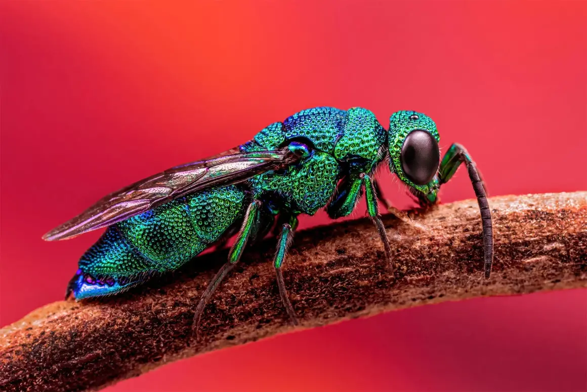 BRONZE©Kevin Blackwell Cuckoo wasp 1