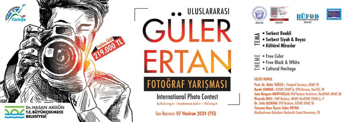Büyükçekmece Belediyesi Uluslararası ‘Güler Ertan’ Fotoğraf Yarışması 2024