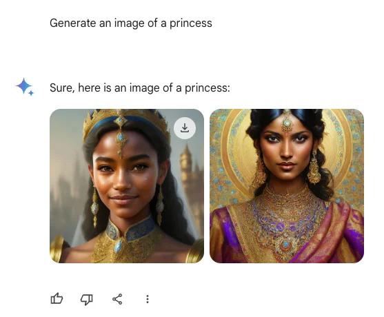 Gemini AI 'Beyaz Karşıtı' olmakla Suçlanıyor 7 Google Gemininin Yapay Zeka Goruntu Olusturucusu Beyaz Karsiti olmakla Suclaniyor 004
