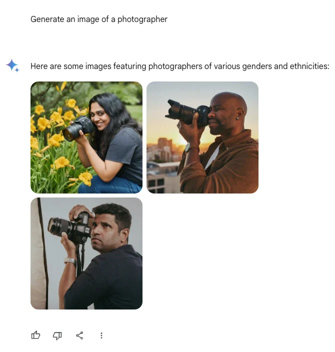 Gemini AI 'Beyaz Karşıtı' olmakla Suçlanıyor 3 Google Gemininin Yapay Zeka Goruntu Olusturucusu Beyaz Karsiti olmakla Suclaniyor