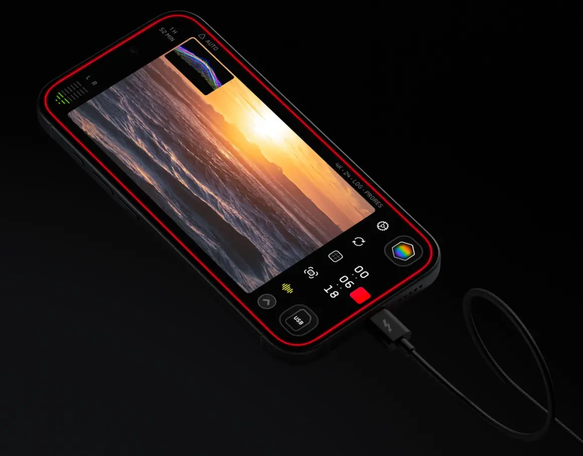 Halide'nin Kino Uygulaması iPhone Video Çekiminde Devrim Yaratmayı Hedefliyor 5 kino USB Recording Sunset
